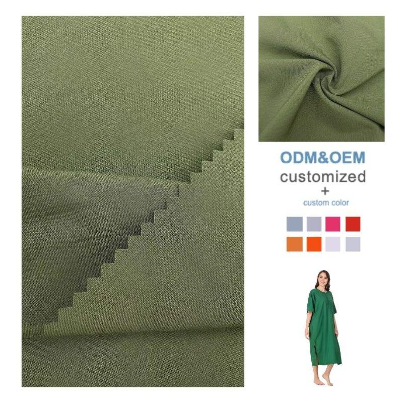 Delantex 95%polyester 5%spandex Woven Stretch Wok Wear Fabric 175gsm 150cm Customizable Colors