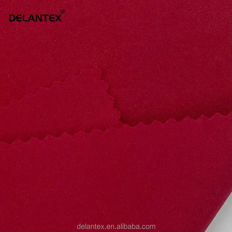 Delantex 96%Polyester 4%Spandex Scuba Techno Fabric for Woman's Dress