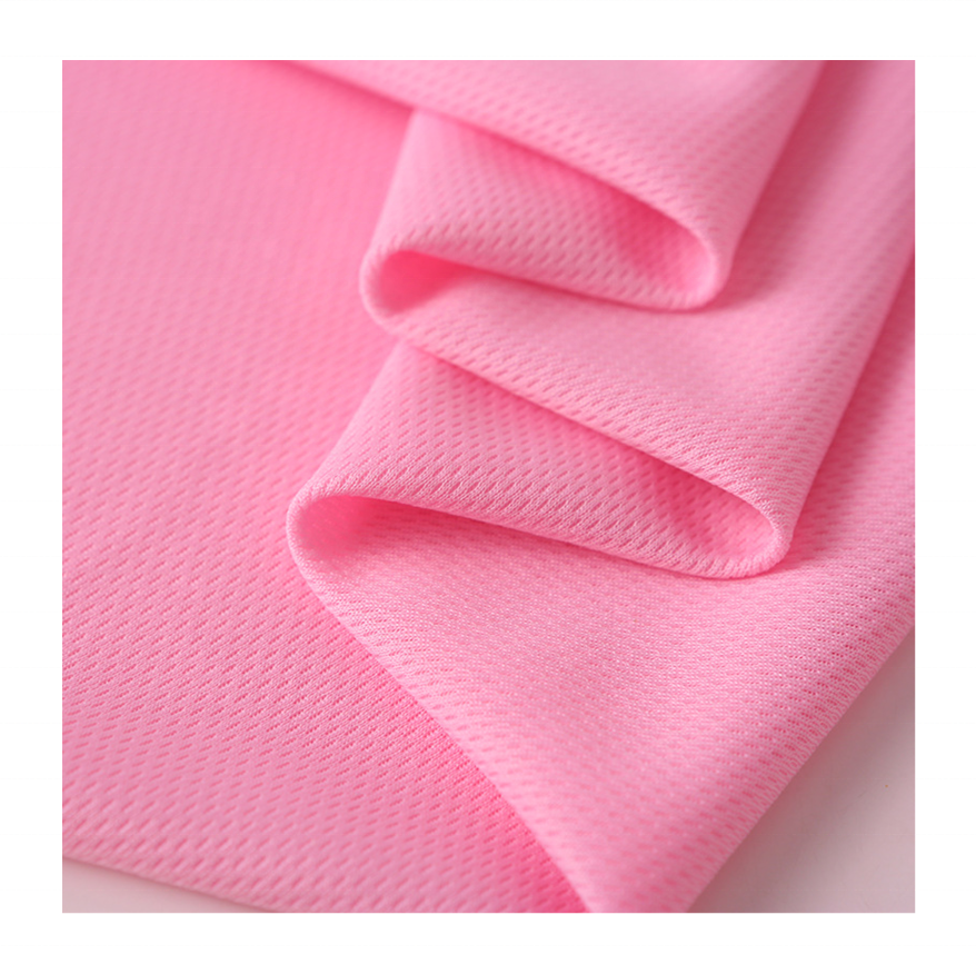Bird Eye Mesh Fabric Moisture Wicking Jersey Athletic Fabric