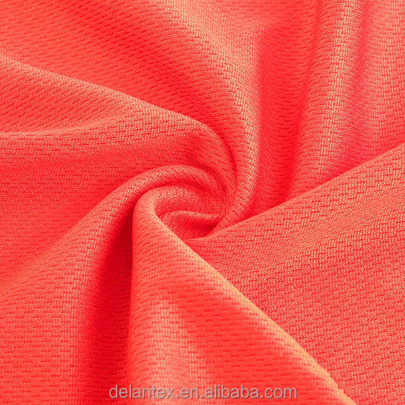 Bird Eye Mesh Fabric Moisture Wicking Jersey Athletic Fabric