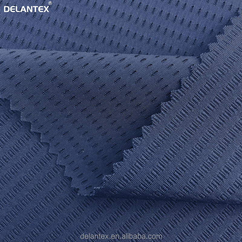 Delantex 200GSM Color Customized Nylon Spandex Fabric for Breathable Wicking Sportswear