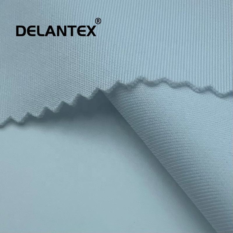 95% Polyester 5% Spandex Elastic Scuba Fabric 100% Printed Polyester for Girls' Sportswear Healthy Outdoor Use Free Sample