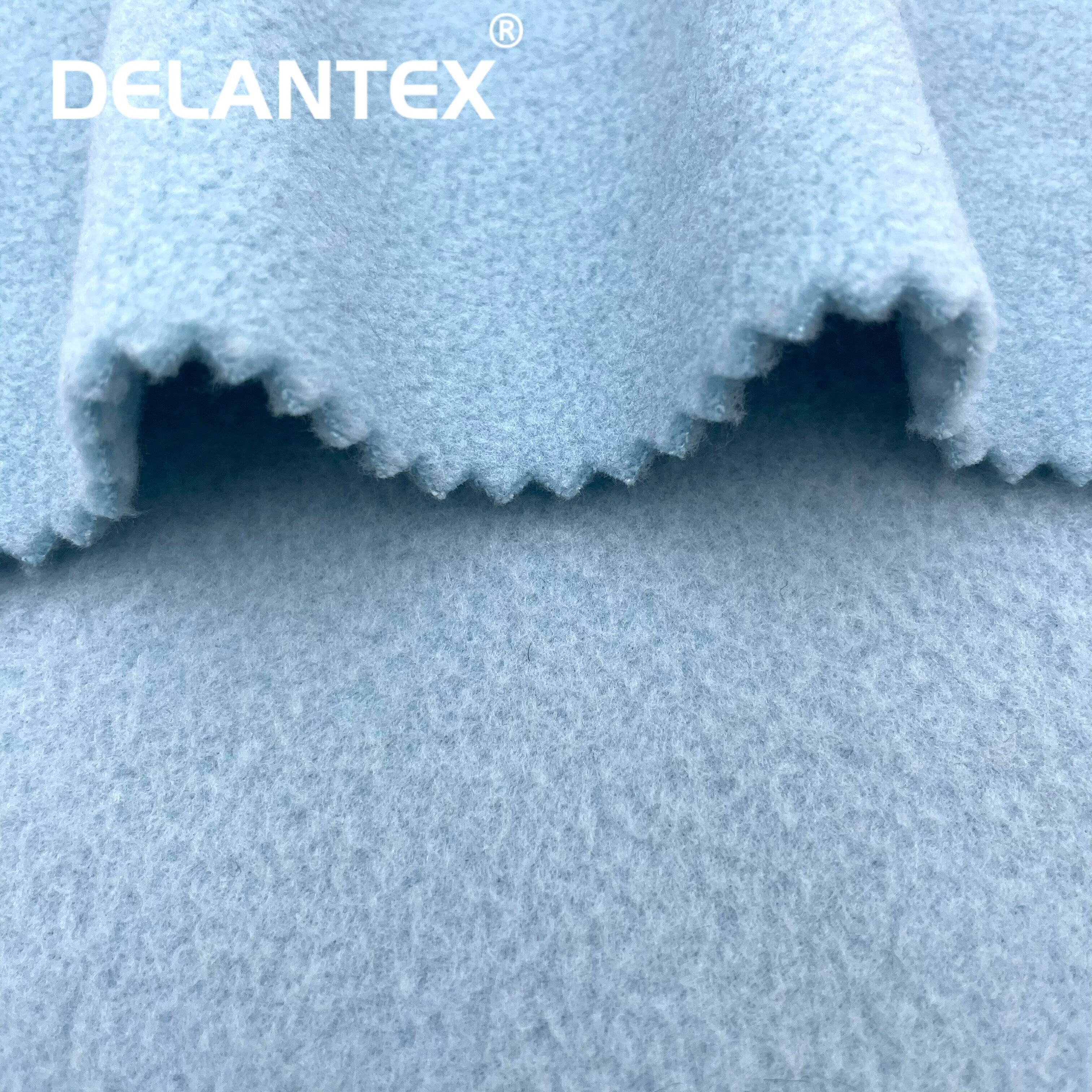 Delantex 260GSM Thermal Fluffy Polar Buy Polartec Fleece Fabric with Low Price Free Sample