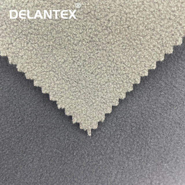 Anti-pilling Cold Resistant 100% Polyester Fleece Lined Bonded Fabric Free Sample