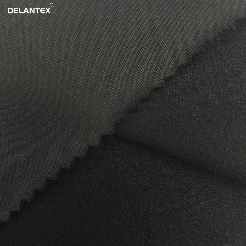 Delantex 4 Way Stretch Scuba Fabric One-Sided Brushed Fleece for Girls' Hoodie and Sportswear for Outdoor Lining and Garments