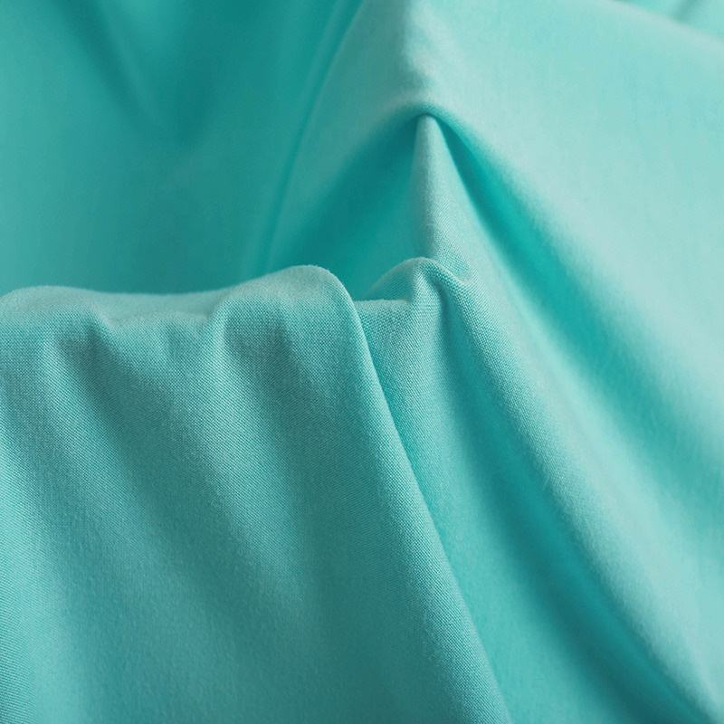 95% Polyester 5% Spandex DTY Brush Printed Knitted Jersey Fabric for Women Garment Free Sample