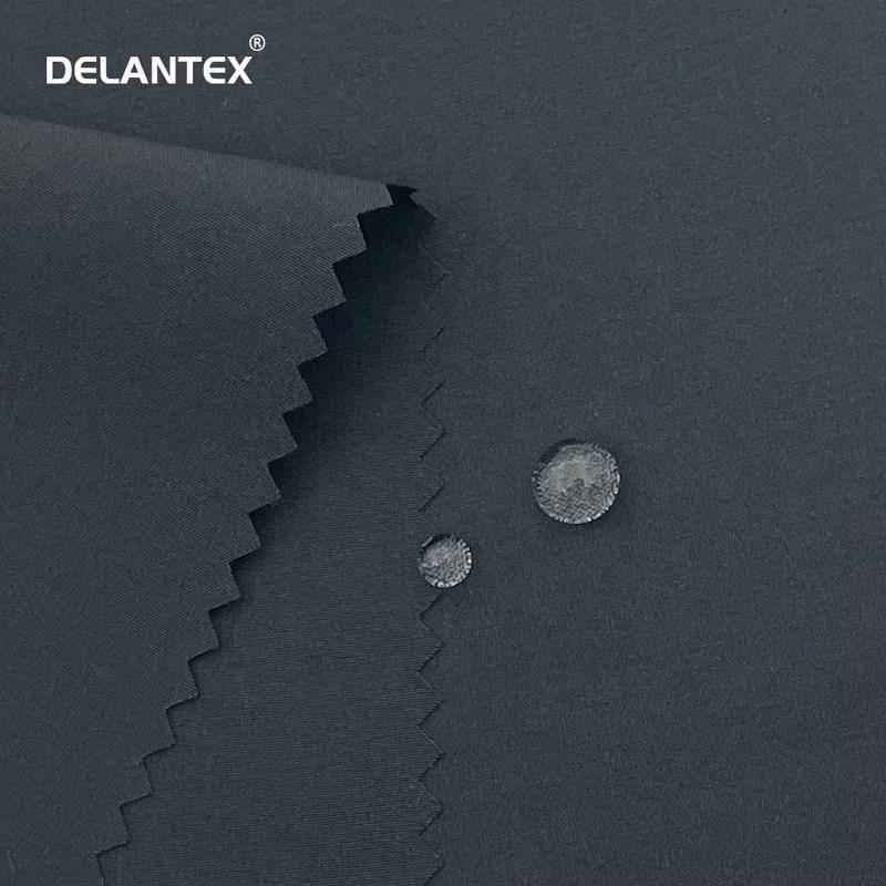 Delantex 88% Polyester 12%Spandex Super Repellent Repel 4-Way-Sretch-Fabric for Scrubs Suit Free Sample