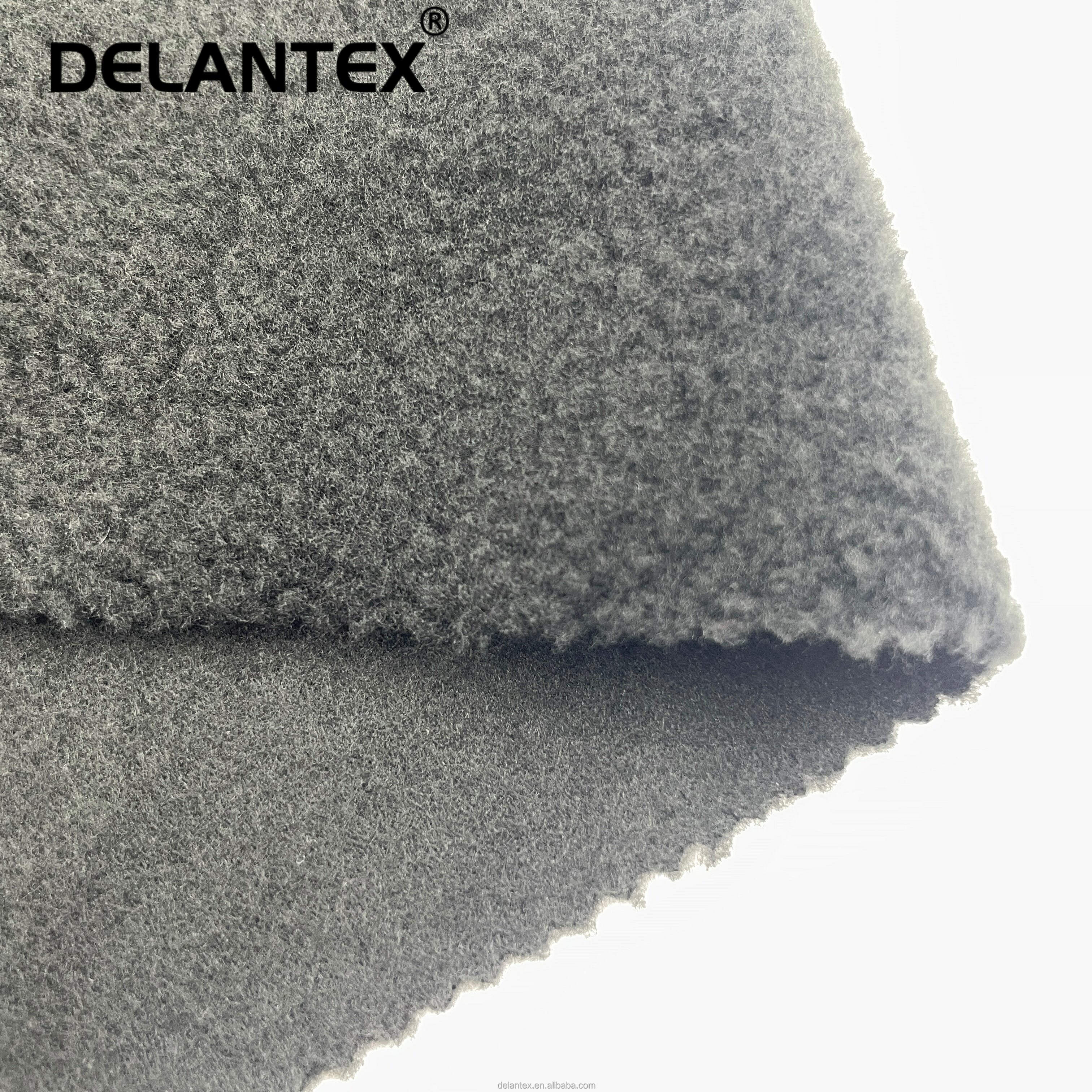 Delantex Manufacture 160CM 256GSM 100% Polyester Polar Anti Pill Fleece Fabric