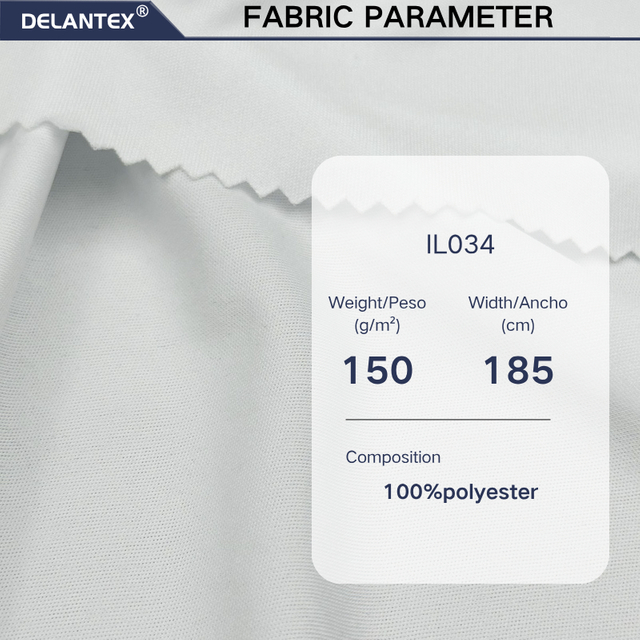 Delantex a Fabric That Can Be Sublimated, Made of 100% Polyester. Mesh Interlock Multiple Colors Available for Customization