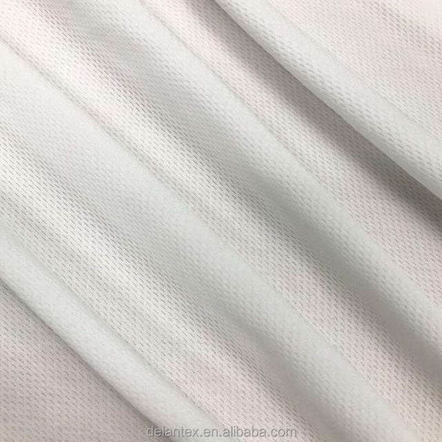 Delantex 100% Polyester Dryfit Sport Jersey Fabric Mesh for Sublimation for Girls' Outdoor Lining and Diapers Free Sample