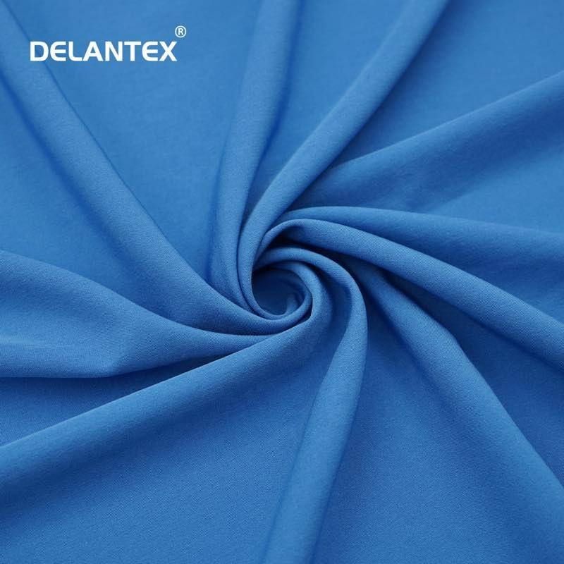Delantex 4-Way Stretch Spandex 88% Polyester 12% Fabric 130GSM Scrub Suit Material for Outdoor & Garment & Uniform Free Sample