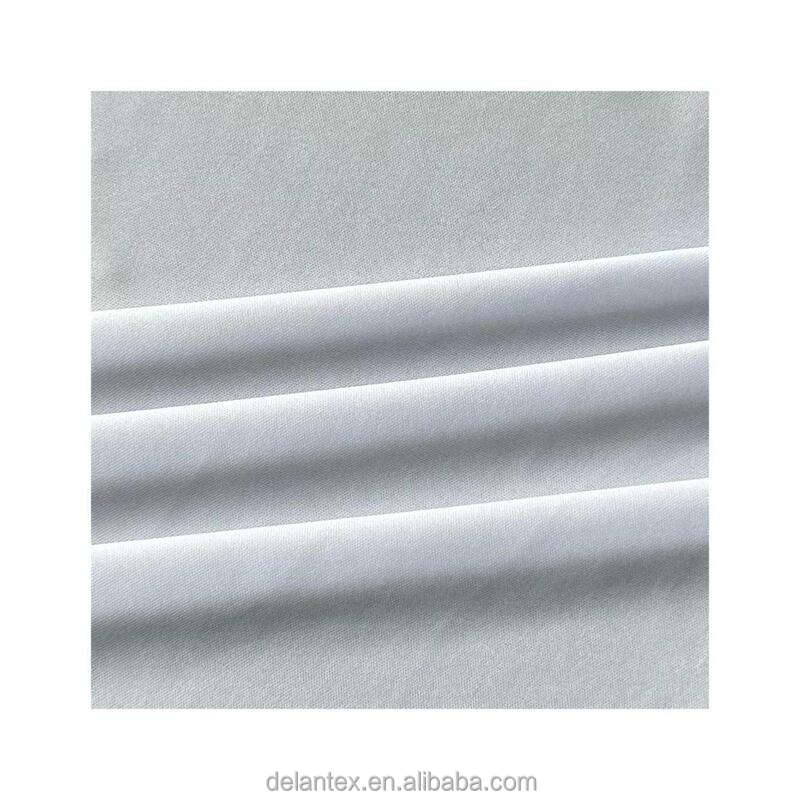 140GSM 160cm Micro Fiber Micro Interlock Fabric White for Sublimation Free Sample