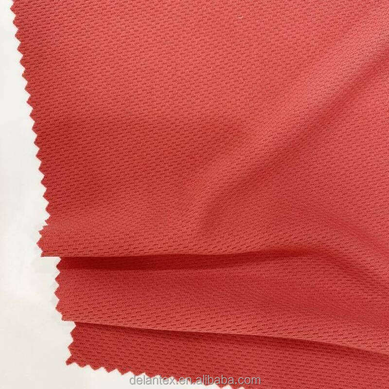 Delantex Bird Eye Mesh Football Jersey Fabric Material for T Shirt Free Sample