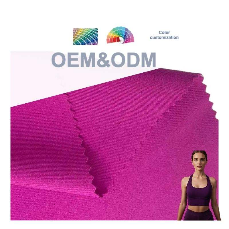 Delantex Interlock Style Poly Spandex Fabric for Girls Breathable and Quick-Dry for Yoga Cycling and Swimwear