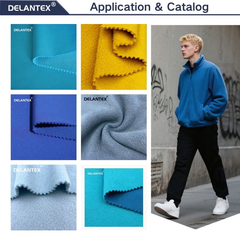 Delantex Winter Skin Friendly and Warm Fabric, Lightweight, Wear-resistant, Fluffy and Smooth Fleece Fabric
