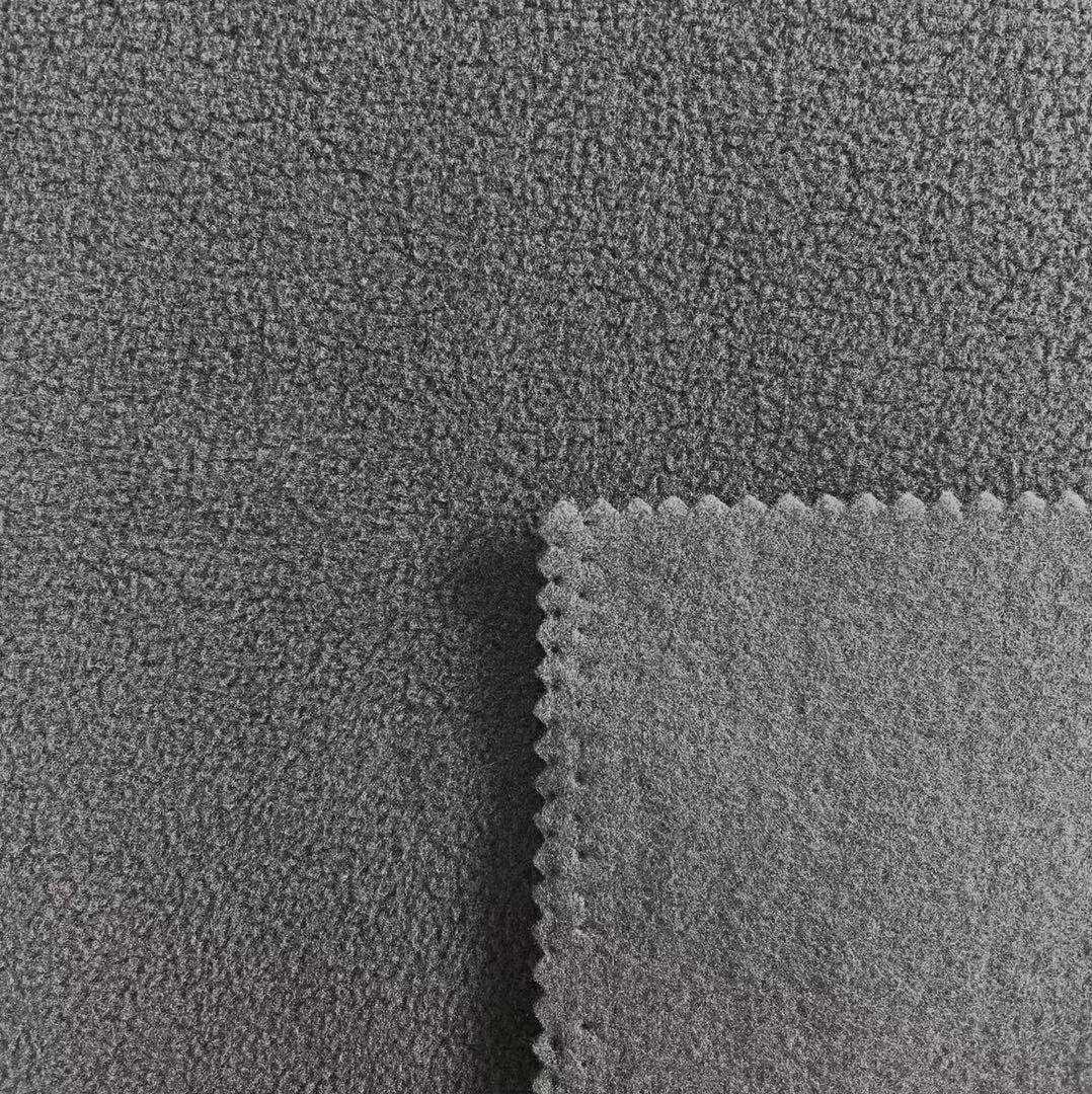 Delantex Top Quality 100%Polyester Polar Fleece Fabric Two Side Brushed Single Side Anti-Pilling Polar Fleece Fabric Free Sample