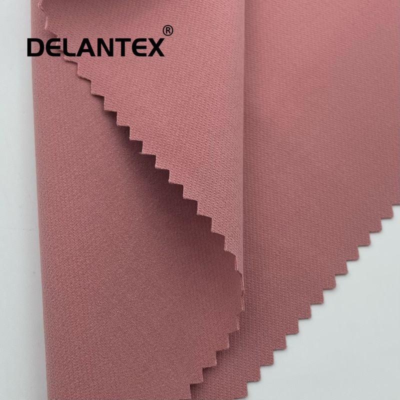 Delantex 91% Polyester 9%Spandex Fabric Pd Double Layer Four Way Stretch Fabric