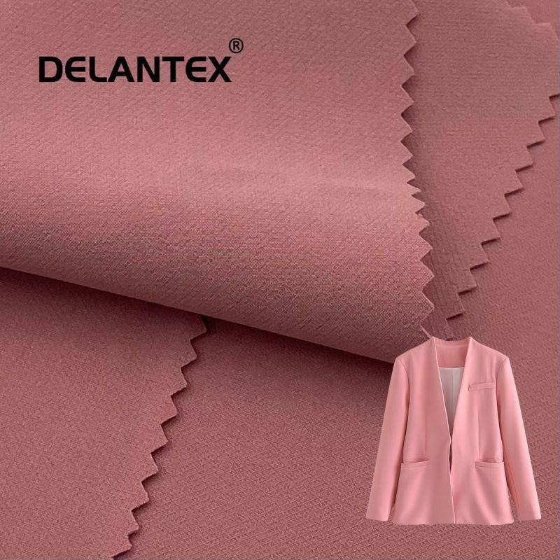 Delantex 91% Polyester 9%Spandex Fabric Pd Double Layer Four Way Stretch Fabric
