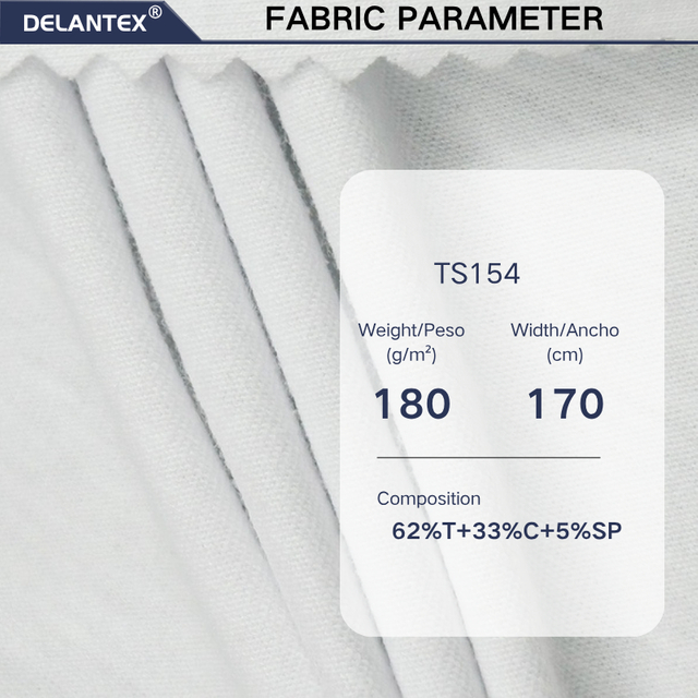 Delantex Moisture Wicking 62%Polyester 5% Spandex Stretchy Womens Fabric Wholesale Soft Touch Fabric Jersey