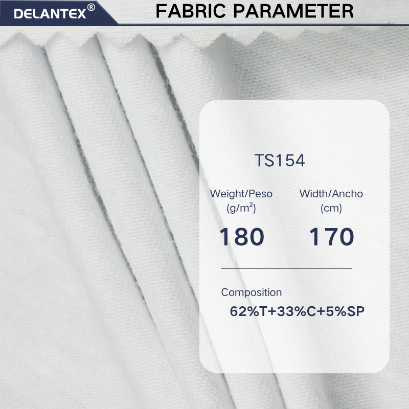 Delantex Moisture Wicking 62%Polyester 5% Spandex Stretchy Womens Fabric Wholesale Soft Touch Fabric Jersey