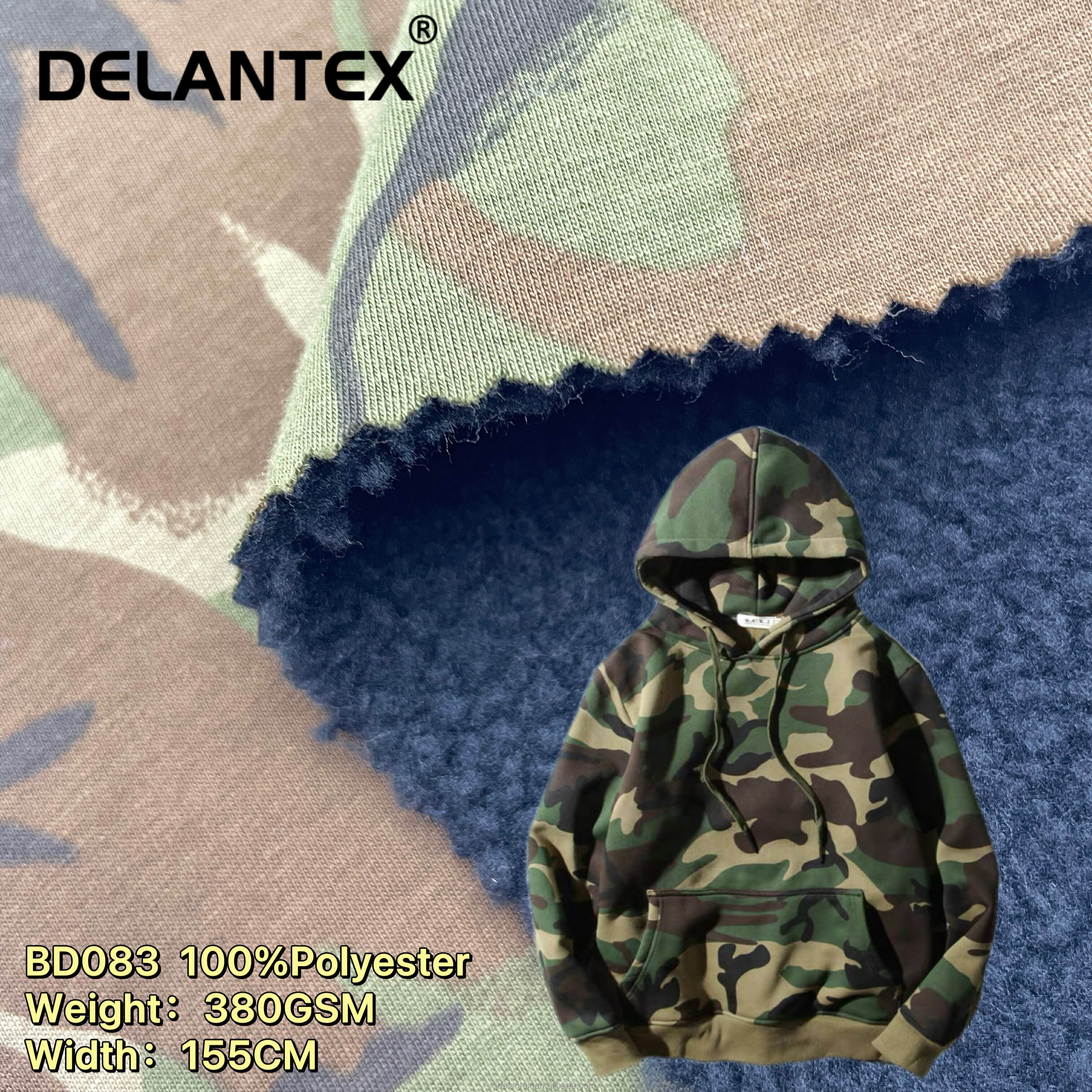Delantex High Quality Cotton Membrane Softshell Fabric for Outdoor Apparel Fabric Free Sample