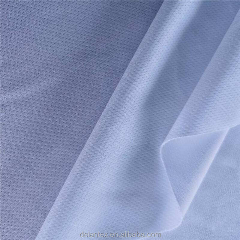 Birds Eye 100% Polyester Soccer Jersey Mesh Fabric for Girls for Outdoor Use and Diapers Lining