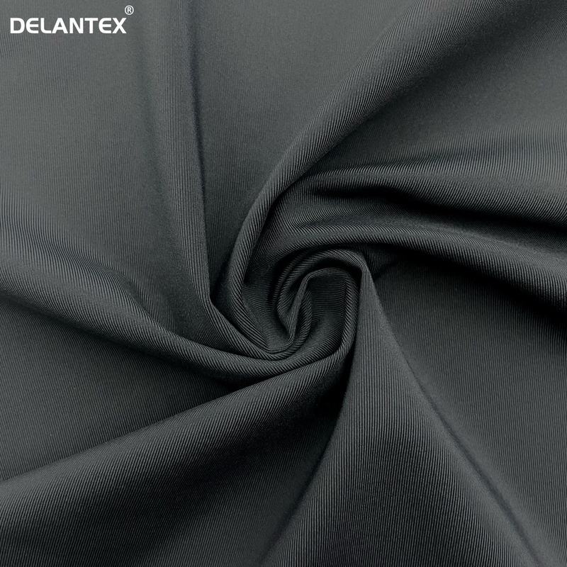 Delantex 86 Nylon 14 Spandex Yoga Fabric Sports Wear Skin Friendly Knitted Jersey Fabric