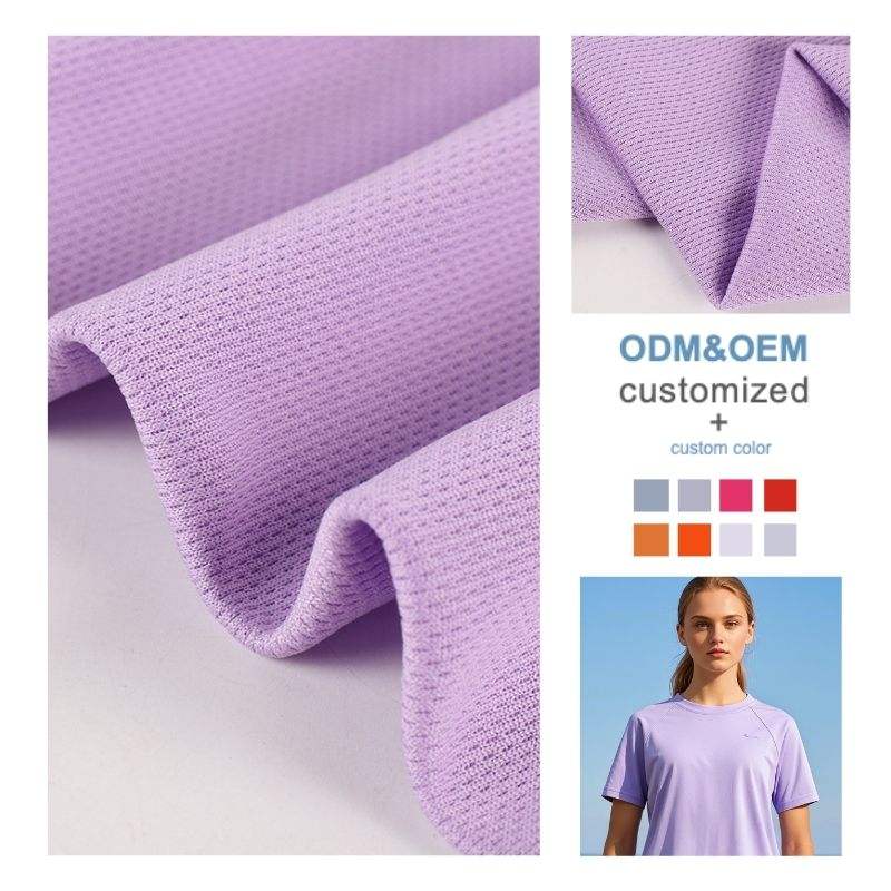 Delantex Medium Perfect for Digital Printing Cloth Soft Mesh Fabric for Sportswear