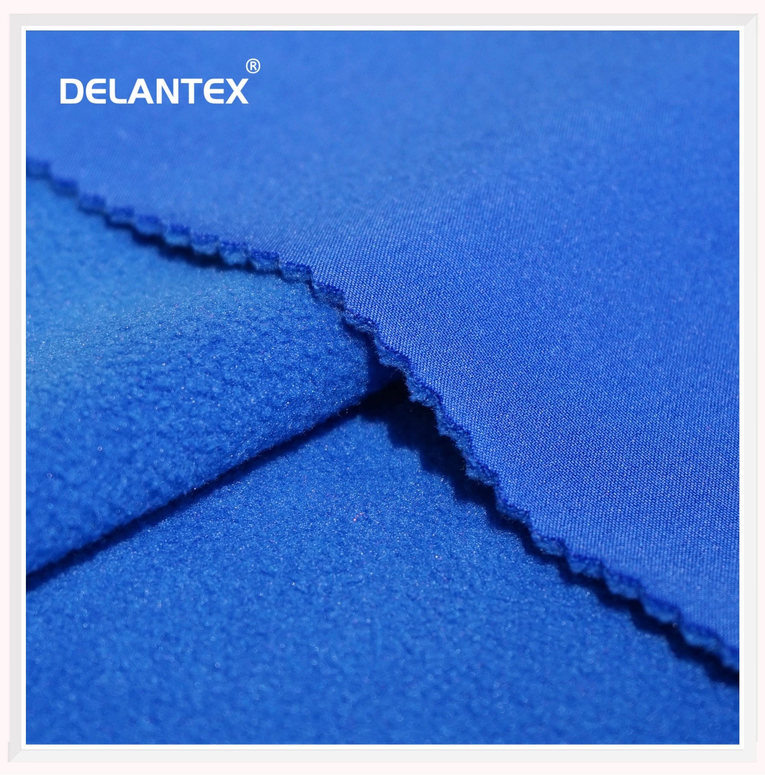 Delantex Customized Softshell Jacket for Girls 100% Polyester with Water Repellent & Soft Fabric for Outdoor Use