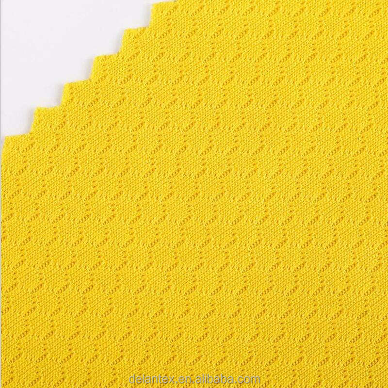Football Jersey Honeycomb Mesh Fabric