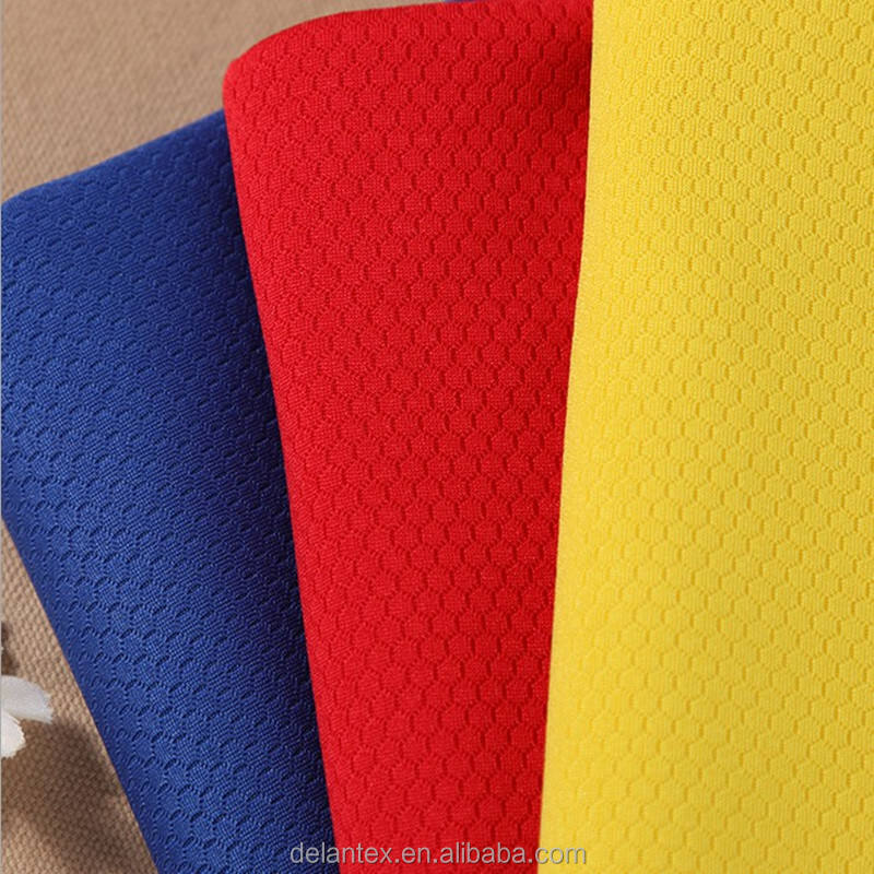 Delantex 100% Polyester Dry Fit Soccer Jersey Fabric for Lining Outdoor Use Diapers-Wholesale Free Sample