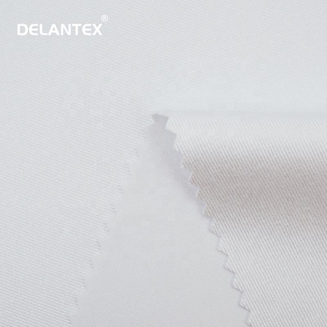 Delantex Manufacture Plain Dyed Knitted Stretchy Jersey Spandex Garment Knit Fabric Sublimation Fabric Polydex