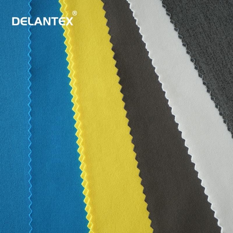 Tela Polineo Para Uniforme Escolar Techno scuba Knit Fabrics Polyester Fabrics Textile Fabrics for Clothing