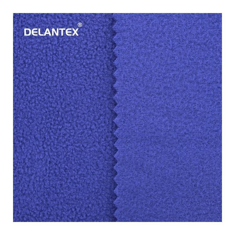 Delantex Wholesale 100% Polyester Micro Polar Fleece Fabric with Brushed Antipilling