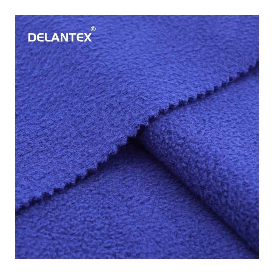 Delantex Wholesale 100% Polyester Micro Polar Fleece Fabric with Brushed Antipilling