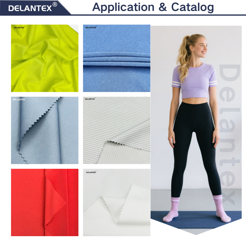 Delantex Breathable Jersey Fabric 153cm 230gsm Lightweight and Comfortable to the Touch Fabric