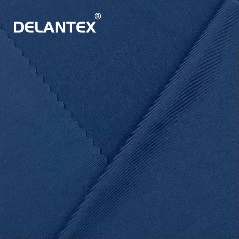 Delantex 200GSM High Elastic 90%Polyester 10%Spandex Fabric Four-Way-Stretch Fabric for Dress