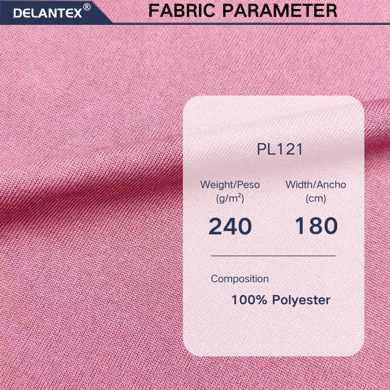 Delantex Winter Sweatshirt and Pants Fabric 100%polyester Material Fabric