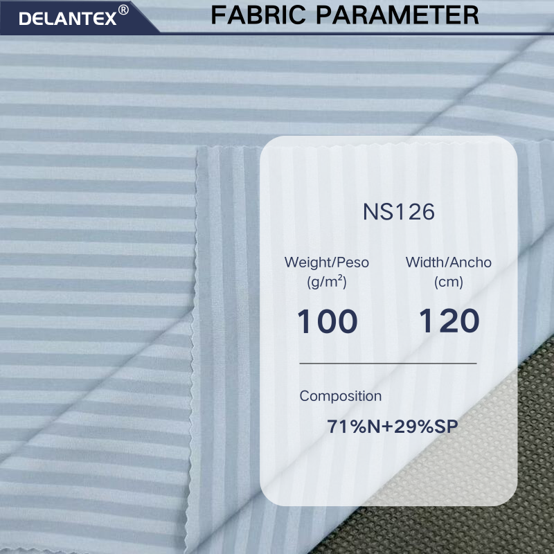 Delantex 100gsm 120cm Nylon Fabric Spandex Underwear Fabric