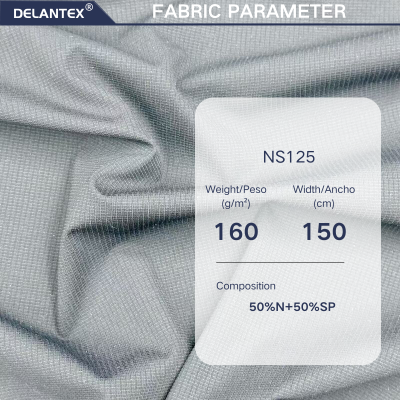 Delantex 160gsm 150cm High Quality Nylon Fabric Swimming Spandex Fabric