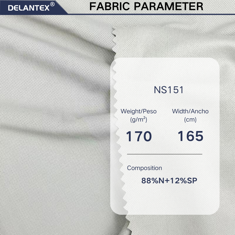 Delantex 88%mylon 12%spandex Material Yoga Fabric Soft and Comfortable to the Touch