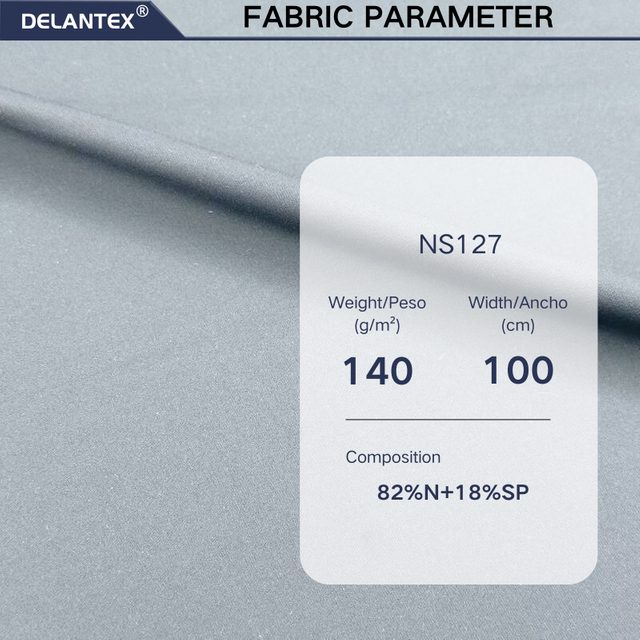 Delantex 140gsm 82%nylon 18%spandex High Quality Yoga Clothing Fabric