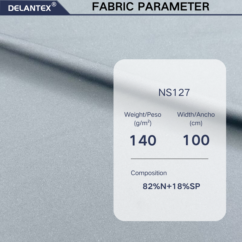 Delantex 140gsm 82%nylon 18%spandex High Quality Yoga Clothing Fabric
