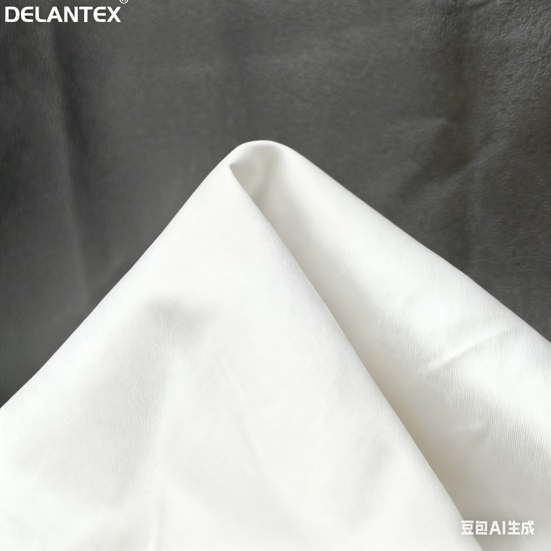 Delantex Black Color 100% Polyester Sportswear Lining Dty Twill Silk Taffeta Fabric