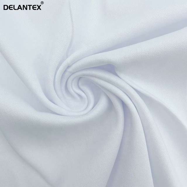 Delantex 100%poly Double Knit Interlock Sublimation Polyester Fabric for Football T-shirt