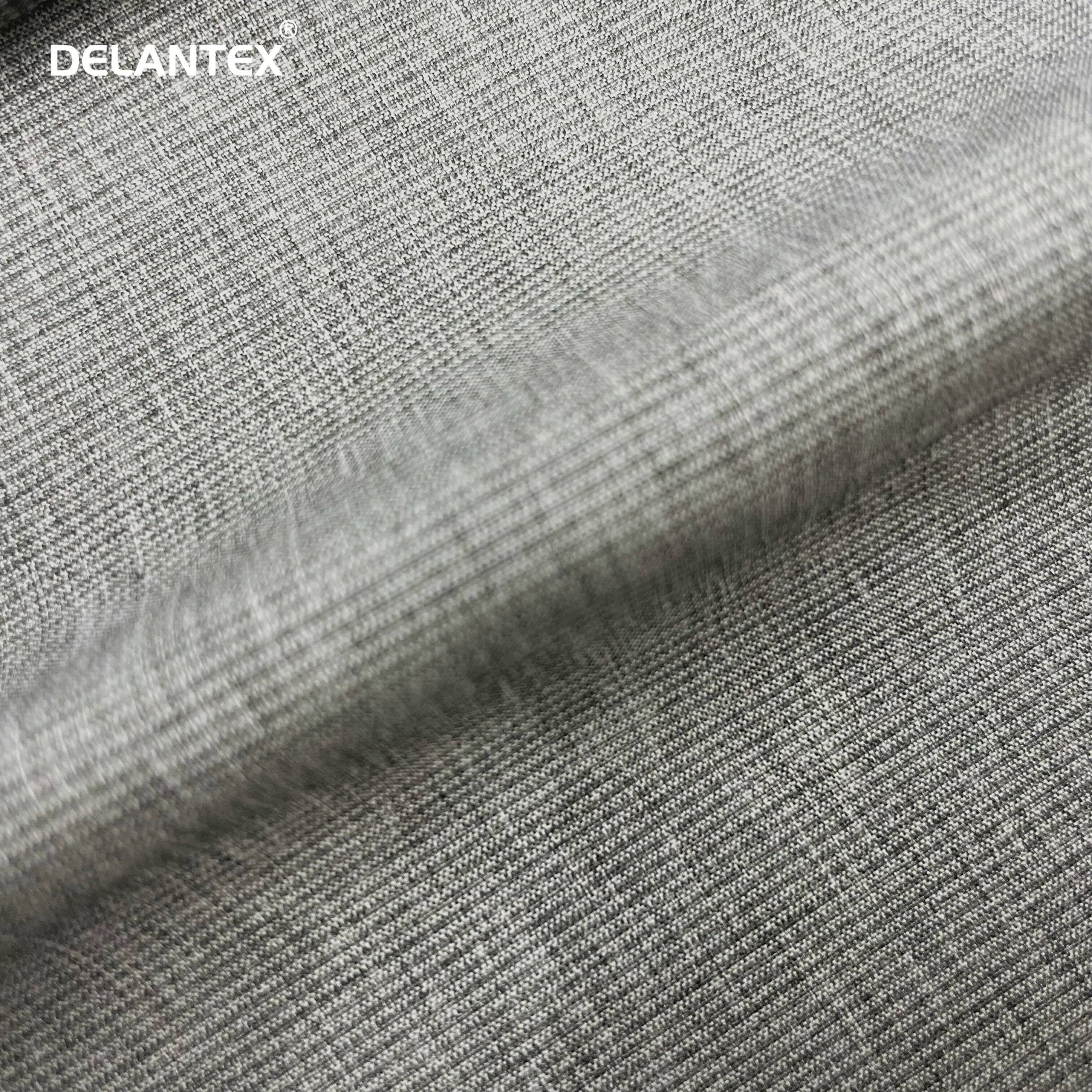 Delantex 100% Polyester Breathable Plain Weave Cationic Fabric for Active Wear