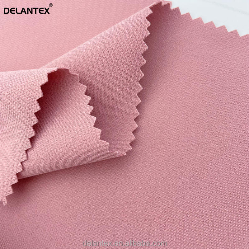 Best-Selling Double Layer 4 Way Stretch Woven Fabric Polyester Spandex Fabrics for Girls and Boys