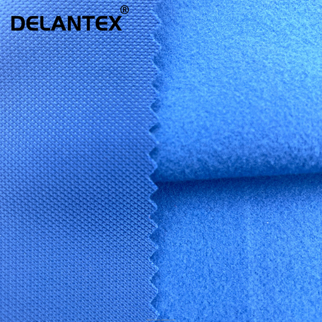 Delantex Anti-static with High Quality Super Poly Mesh Fleece Fabric for Garment