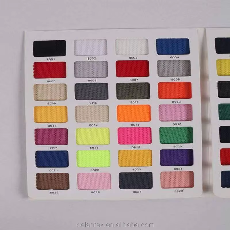 Delantex 100 Polyester Bird Eye Shirt Fabric