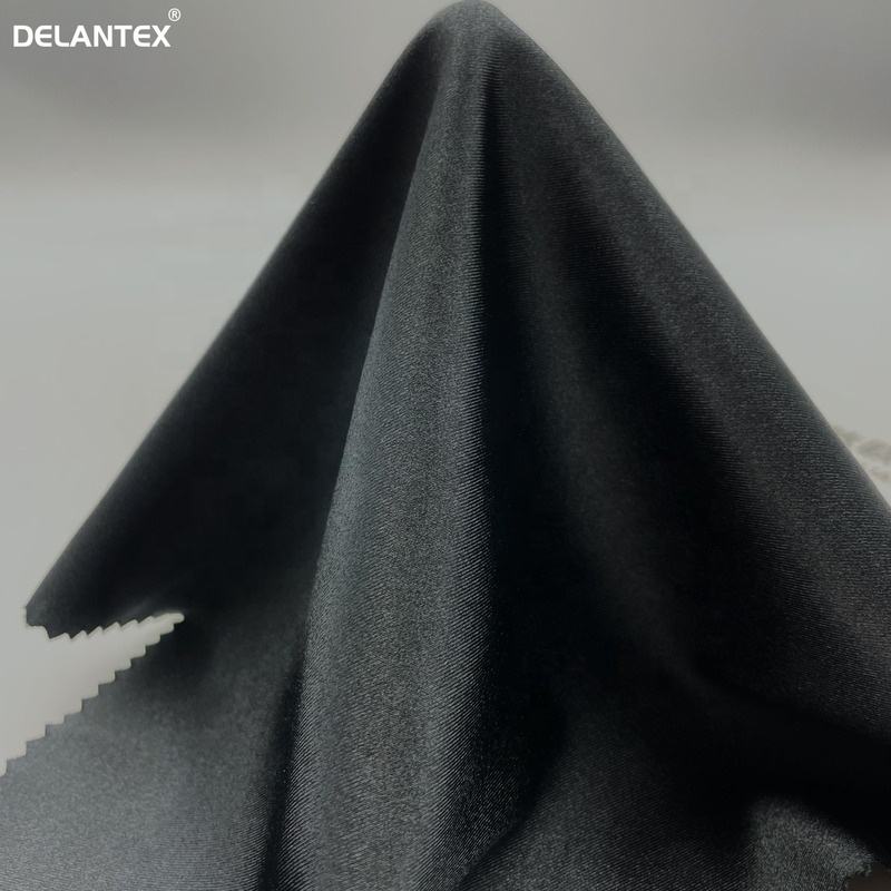 Delantex Made in China Warp Knitted Satin FDY Fabric Free Sample